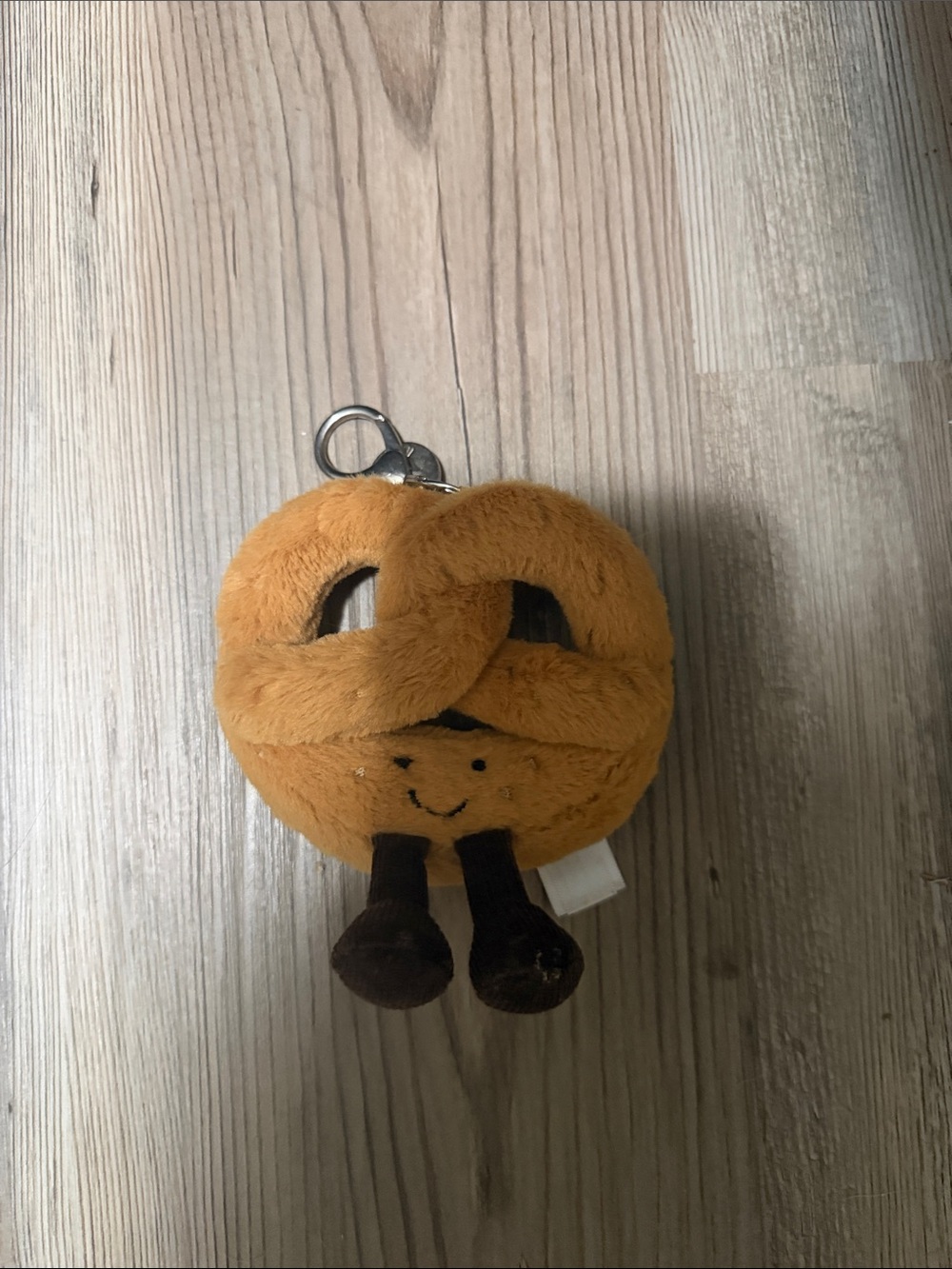 Pretzel Jelly Cat Key Chain